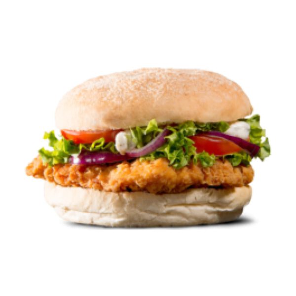 Family Chicken crunchy filetburger 110g 2 x 18st