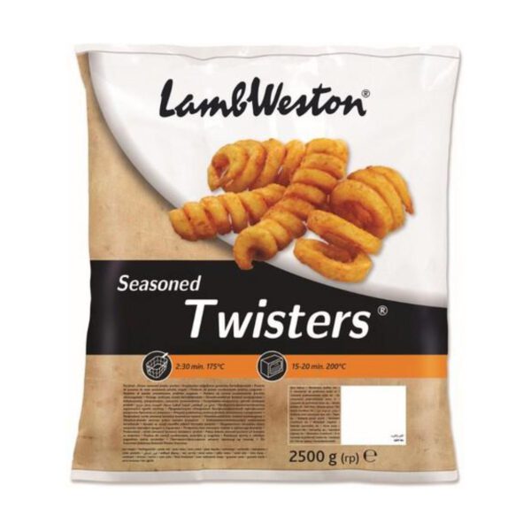 Lamb Weston twister frites 2,5kg