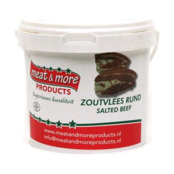 Meat & more zoutvlees z/b 12,5kg
