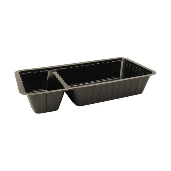 Frietbakje A7+1 zwart 2000st