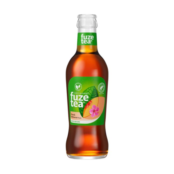 Fuze Tea black peach 24 x 0,2L (glas)