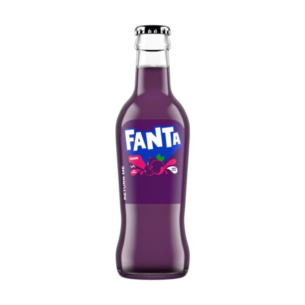 Fanta cassis 24 x 0,2L (glas)