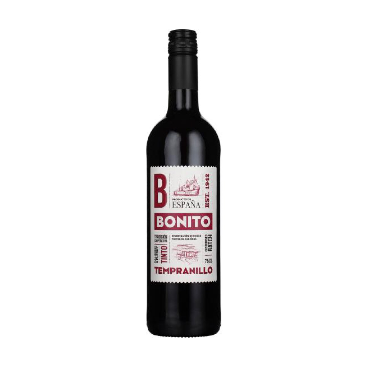 Bonito Tempranilo 0,75L