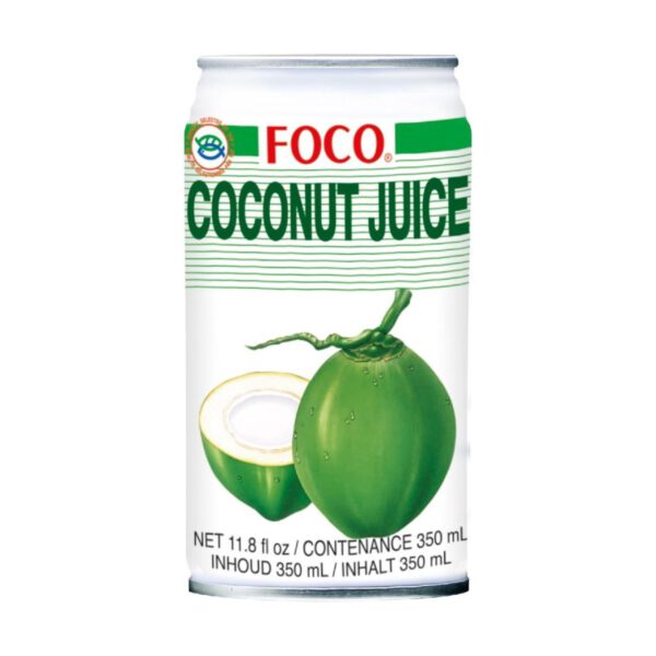 Foco coconut juice 24 x 0,35L