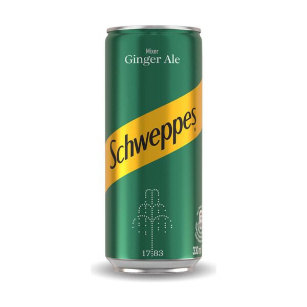 Schweppes ginger ale 24 x 0,33L