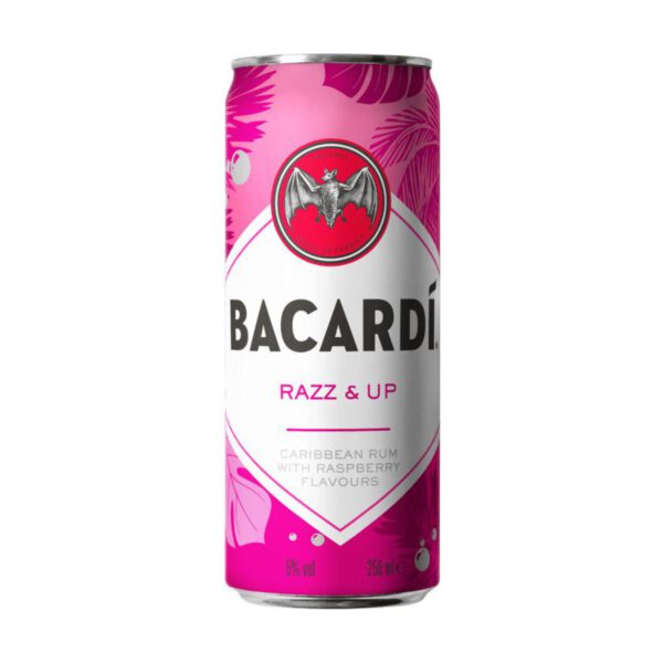 Bacardi razz & up 12 x 0,25L