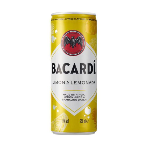 Bacardi limon lemonade 12 x 0,25L