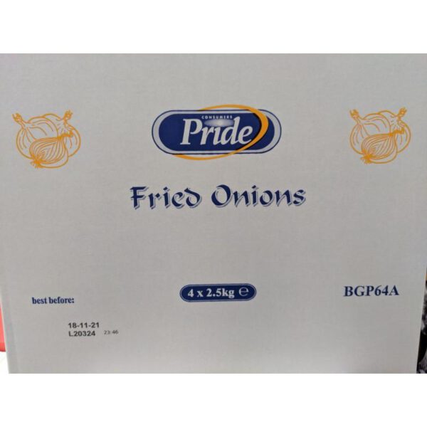 Pride gefrituurde uien 2.5kg