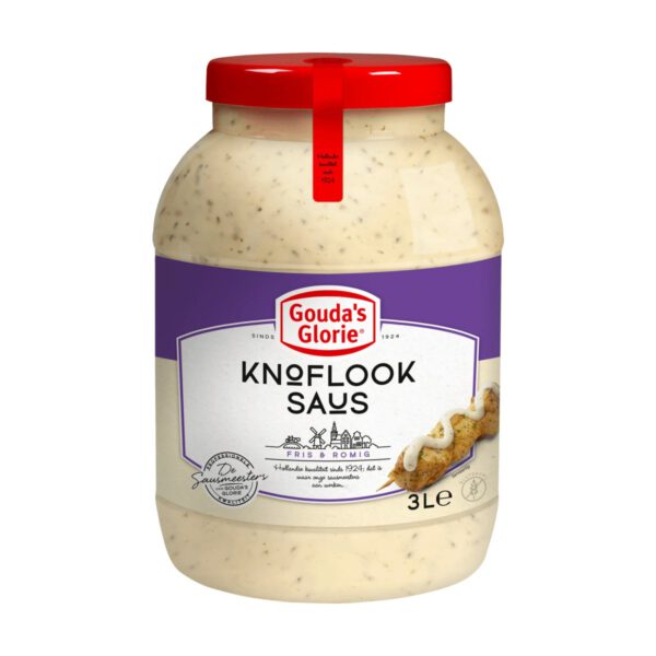 Gouda's Glorie knoflooksaus 3 x 3L