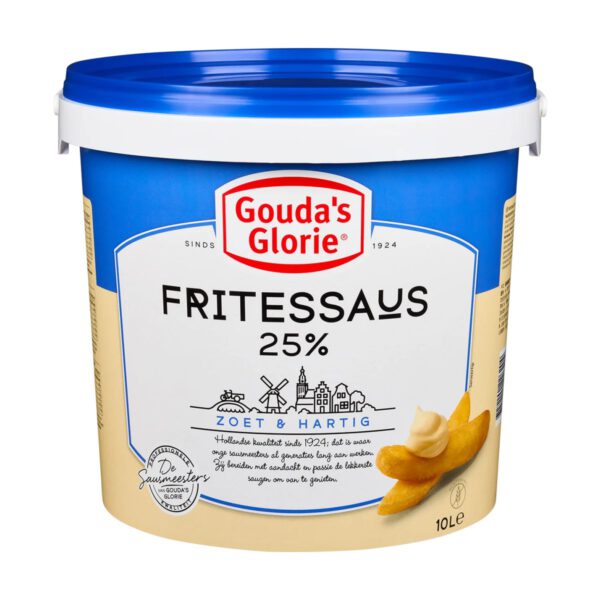 Gouda's Glorie frietsaus 25% (blauw)