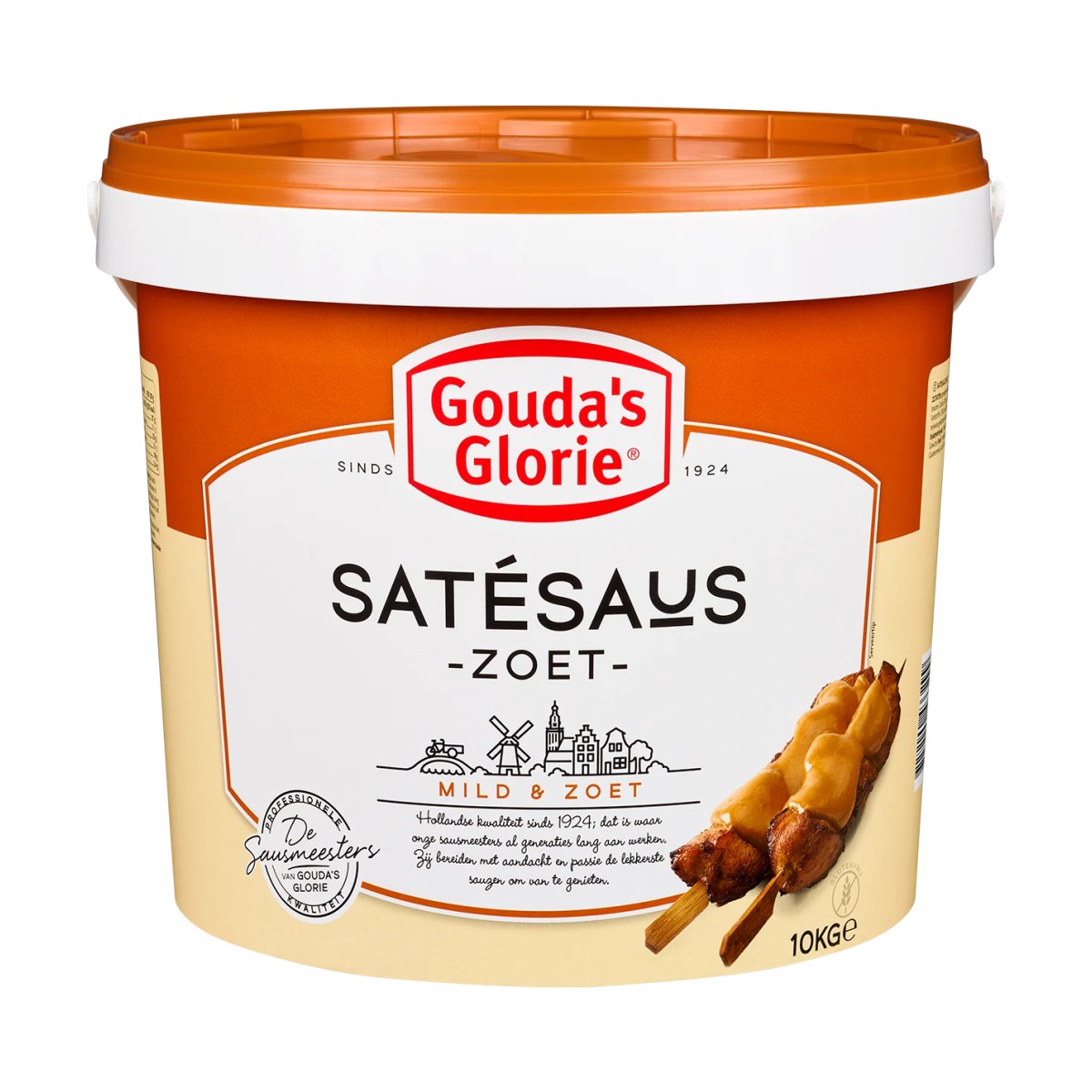 Gouda's Glorie satésaus zoet 10KG