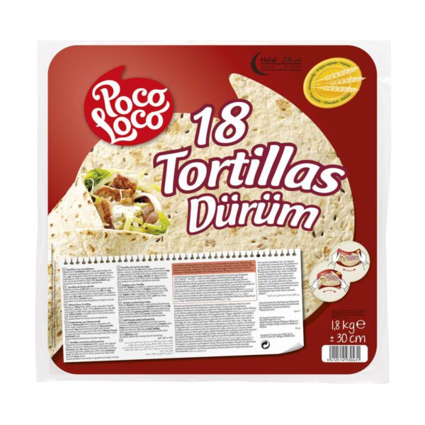 Tortilla's Poco Loco 6 x 18st 30cm