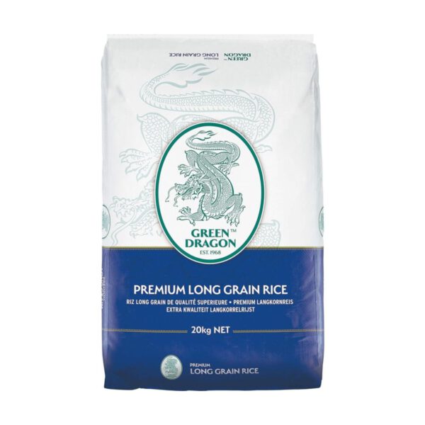 Green Dragon premium long grain rice 20kg